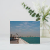 Salmiya, Kuwait Stadt Landschaft Postkarte (Stehend Vorderseite)