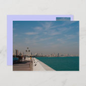 Salmiya, Kuwait Stadt Landschaft Postkarte (Vorne/Hinten)