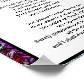 Salmo 23 cita bíblica poster (Ecke)