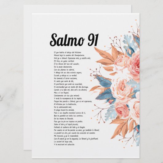 Salmo 91 einladung (Vorne/Hinten)