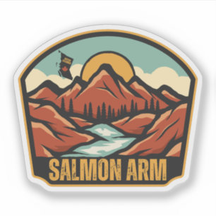 Salmon Arm, British Columbia Aufkleber