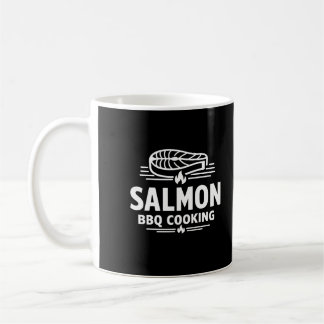 Salmon BBQ Cooking Seafood Grill Kaffeetasse