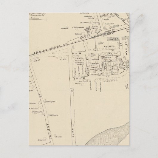 Salmon Falls PO Postkarte (Vorderseite)