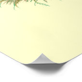 Salmon Faverolle Hen Poster (Ecke)