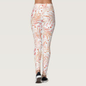 Salmon Foliage Leggings (Rückseite)