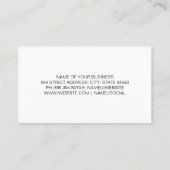 Salmon | Gewürze Visitenkarte (Rückseite)