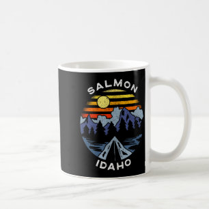 Salmon Idaho Gebirgsurlaub Camping-Souvenir  Kaffeetasse