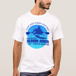 Salmon River (blau) T-Shirt