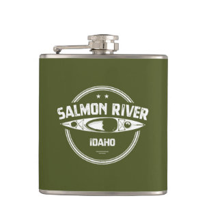 Salmon River Idaho Flachmann