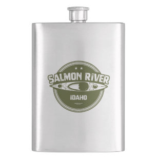 Salmon River Idaho Flachmann