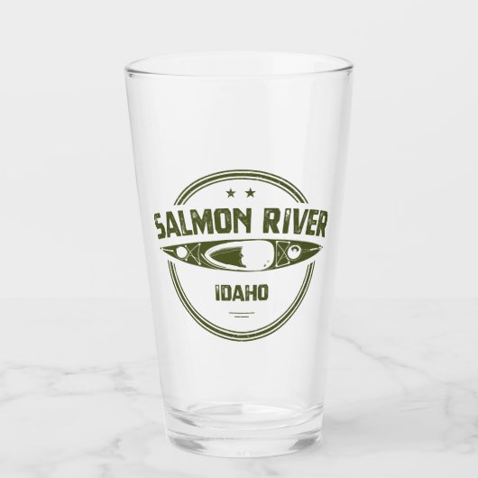 Salmon River Idaho Glas (Vorderseite)