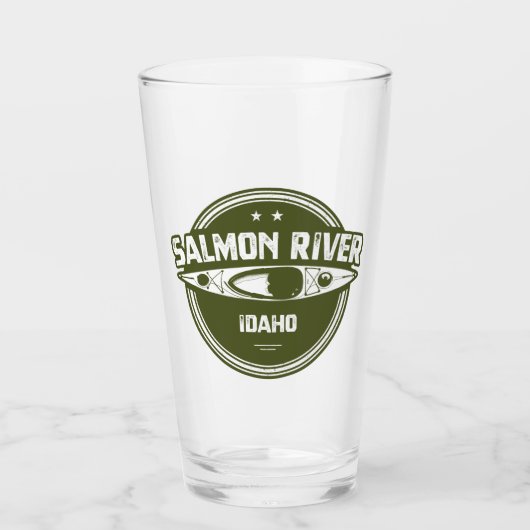 Salmon River Idaho Glas (Vorderseite)