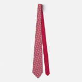 Salmon Sand Dollar Neck Tie Krawatte (Vorderseite)