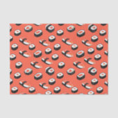 Salmon Sushi Rolls Seidenpapier (Vorderseite)
