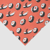 Salmon Sushi Rolls Seidenpapier (Ausschnitt)