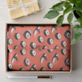 Salmon Sushi Rolls Seidenpapier (Geschenk)