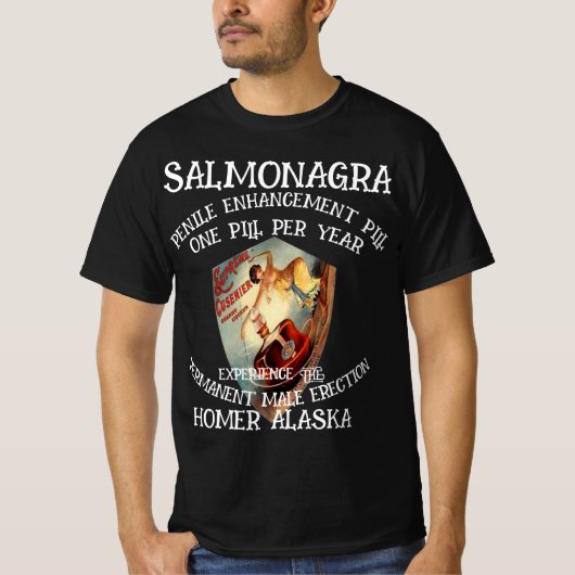 SALMONAGRA MÄNNERVERBESSERUNGSPILLIE T-Shirt (Vorderseite)