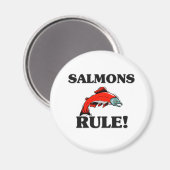 SALMONS-Regel! Magnet (Vorderseite/Rückseite)