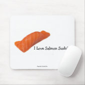 Salmonsushi, I Liebe Lachs Sushi! Mousepad (Mit Mouse)