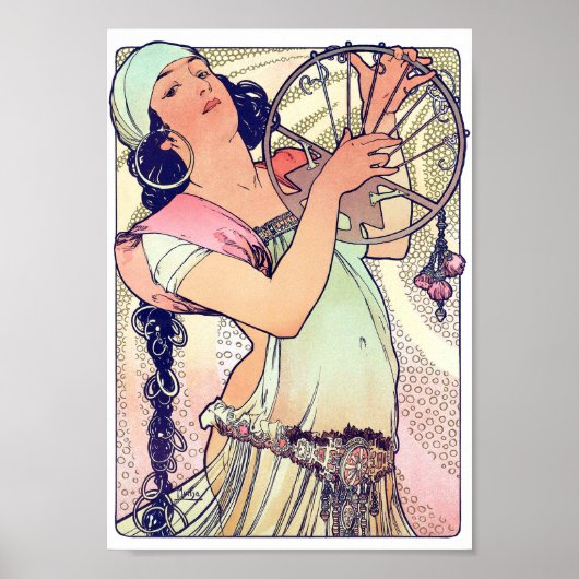 Salome, Alphonse Mucha Poster (Vorne)