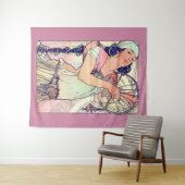 Salome, Alphonse Mucha Wandteppich (Beispiel (Horizontal))