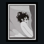 "Salome" Art Deco Print by John Vassos ca. 1927 Poster<br><div class="desc">1927 Art Deco Illustration by John Vasso's for Oscar Wilde's Play "Salome"</div>