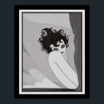 "Salome" Art Deco Print by John Vassos ca. 1927 Poster<br><div class="desc">1927 Art Deco Illustration by John Vasso's for Oscar Wilde's Play "Salome"</div>