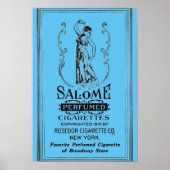 Salome Cigarettes Ad Poster (Vorne)