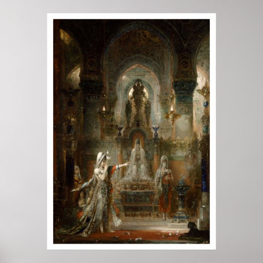 Salome Dancing Before Herod (fertig) - G. Moreau Poster (Vorne)