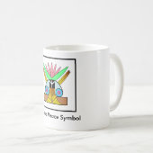 Salome Friedenssymbol Kaffeetasse (VorderseiteRechts)