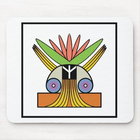 Salome Friedenssymbol Mousepad (Vorne)