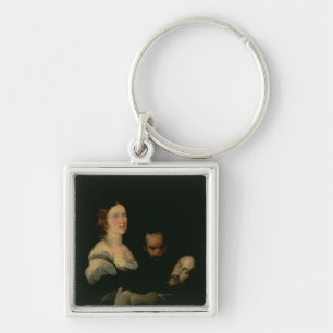 Salome mit dem Kopf von Johannes der Baptist Schlüsselanhänger