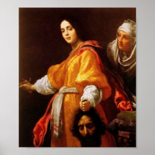 Salome mit dem Kopf von Johannes- der Täuferplakat Poster