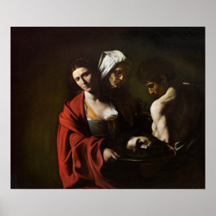 Salome mit dem Leiter von John the Baptist Poster