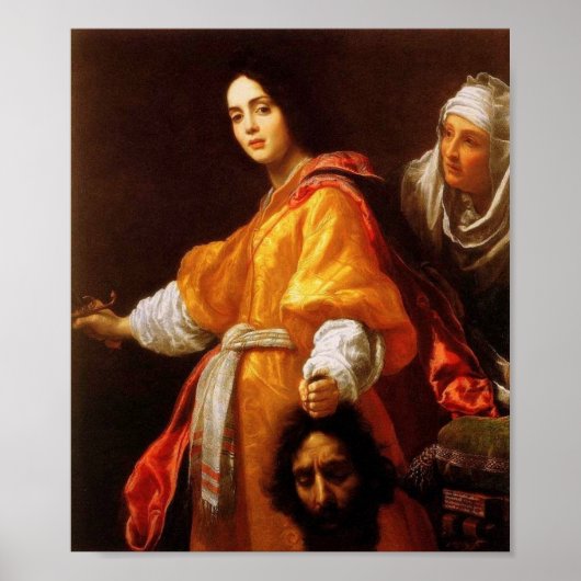 Salome mit dem Leiter von John the Baptist Poster (Vorne)