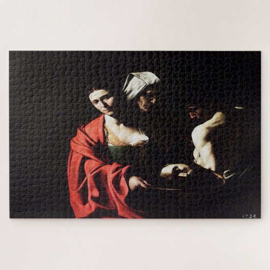 Salome mit dem Leiter von John the Baptist Puzzle (Horizontal)