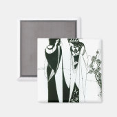 Salome mit ihrer Mutter, Herodias, 1894 (litho) (b Magnet (Vorderseite/Rückseite)
