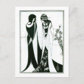Salome mit ihrer Mutter, Herodias, 1894 (litho) (b Postkarte (Vorderseite)