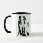 Salome mit ihrer Mutter, Herodias, 1894 (litho) (b Tasse (Links)