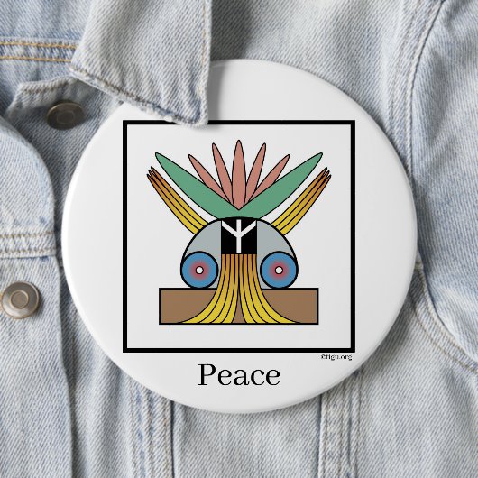 Salome Peace Button (Beispiel)