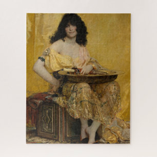 Salomé (Portrait der Frau) (von Henri Regnault) Puzzle