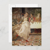 Salome tanzen am Fest der Herde Postkarte (Vorne/Hinten)