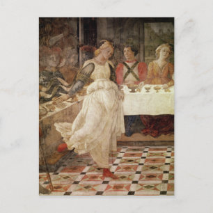 Salome tanzen am Fest der Herde Postkarte