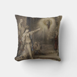 Salome und die Erscheinung durch Gustave Moreau Kissen