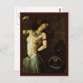 Salome von Franz Von Stuck Postkarte (Vorne/Hinten)