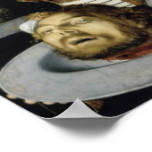 Salome with Head of John Baptist Poster (Ecke)