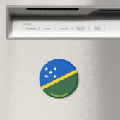 Salomon Islands Flag Charming Patriotic Magnet (In Situ (Geschirrspüler))
