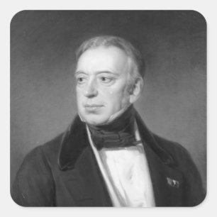Salomon Mayer von Rothschild Quadratischer Aufkleber