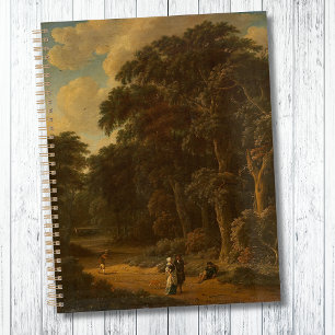 Salomon Rombouts - Waldlandschaft mit Wald... Planer