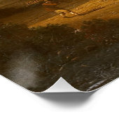 Salomon Rombouts - Waldlandschaft mit Wald... Poster (Ecke)